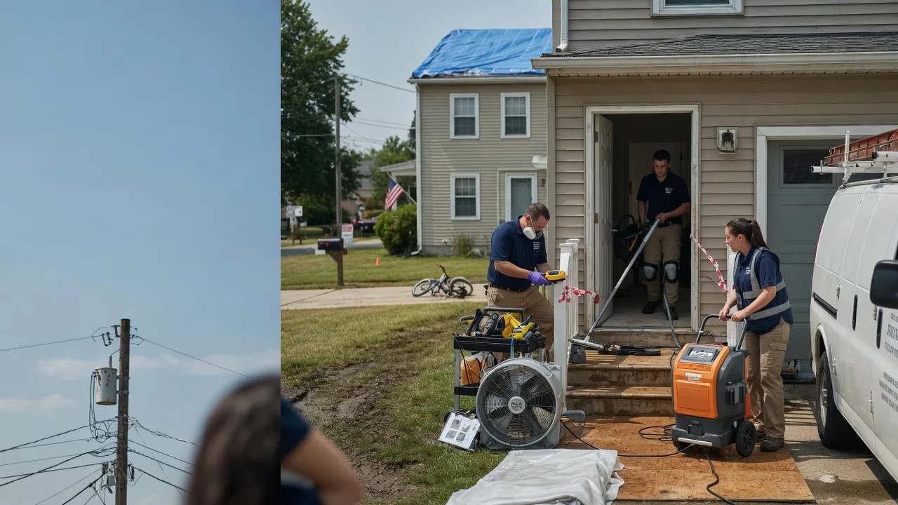 Water Damage Repair in Cherry Fork, OH near me
